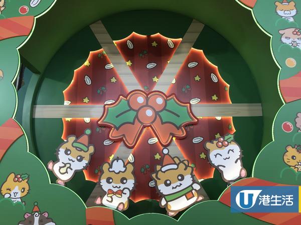 【聖誕節2018】CK鼠4米高倉鼠輪登陸沙田 巨型聖誕樹滑梯/糖果波波池