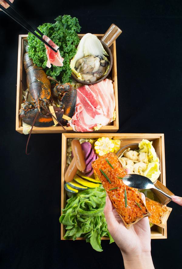 【尖沙咀美食】The Joomak推期間限定韓式火鍋放題 三款素葷湯底+素食配料任食