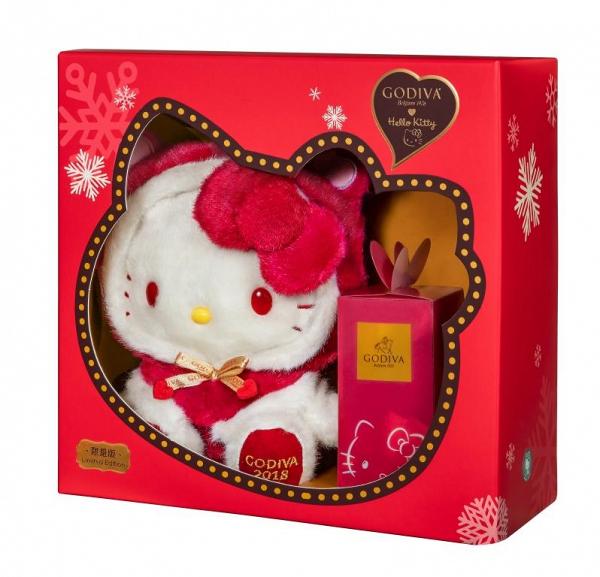 【聖誕禮物2018】GODIVA x 小紅帽版Hello Kitty　11月限量朱古力禮盒登場