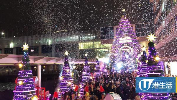 【聖誕節2018】尖沙咀海港城聖誕亮燈！40米愛心鎖橋/巨型聖誕樹/聖誕萬花筒