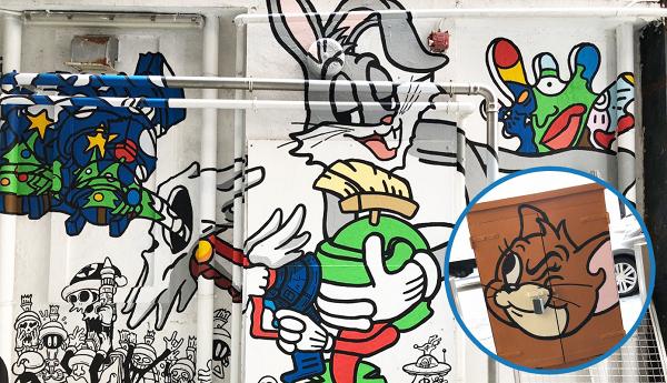【聖誕節2018】銅鑼灣3米高賓尼兔街頭壁畫！華納兄弟期間限定店/展覽