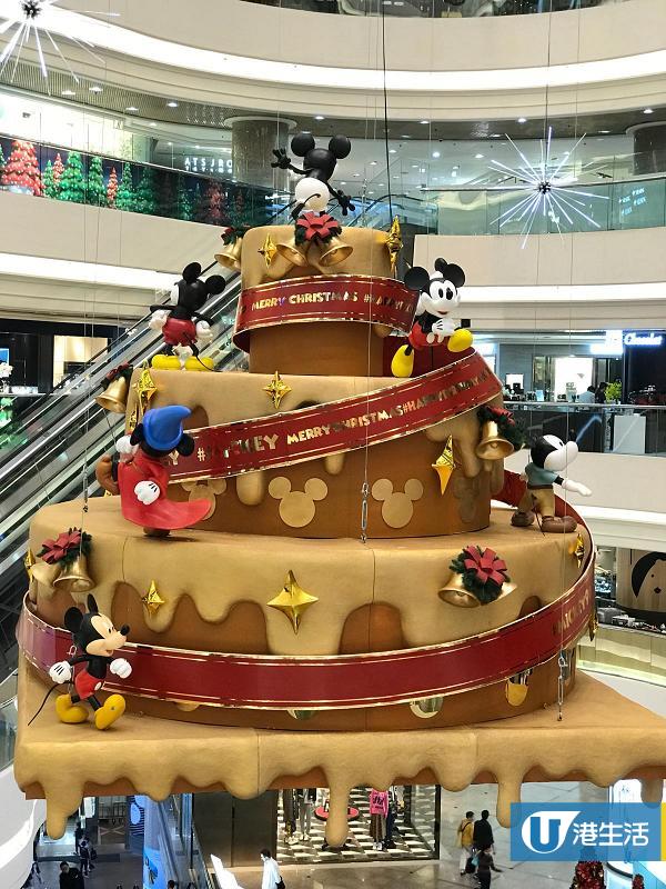 【聖誕節2018】10米高巨型米奇蛋糕登陸銅鑼灣時代廣場