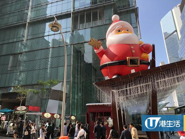 【聖誕節2018】灣仔白色聖誕市集登場 20呎高聖誕老人汽球/聖誕列車