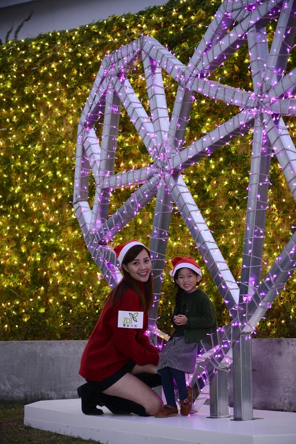 【聖誕節好去處2018】九龍灣零碳天地聖誕佈置 環保聖誕樹海/霓紅燈影相位