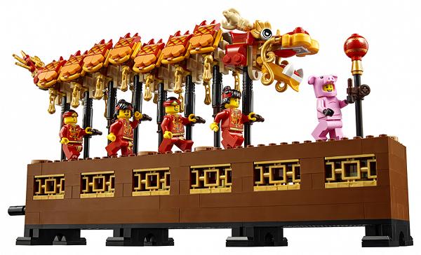 【新年2019】LEGO農曆新年亞洲別注版率先睇！團年飯／舞火龍／新春服飾造型
