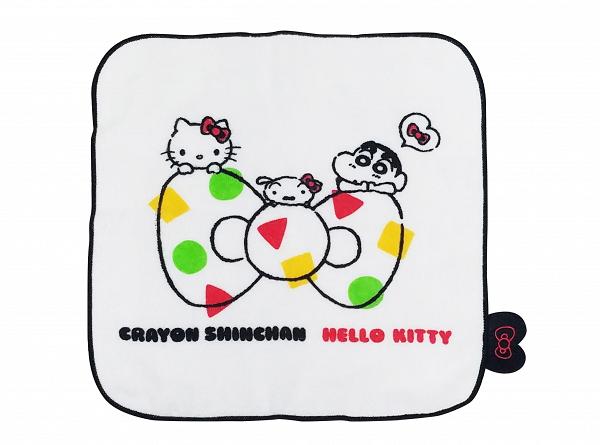 蠟筆小新聯乘Hello Kitty系列香港有售！經典睡衣造型Tote Bag/化妝袋/散紙包