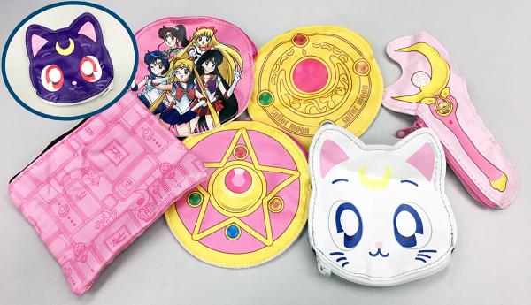 美少女戰士扭蛋全新登場！6款Sailor Moon/露娜/新月棒拉鍊袋率先睇