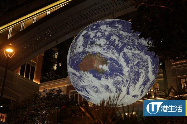 【灣仔好去處】全球首個7米巨型自轉地球登陸灣仔 震撼太空人視角俯瞰地球