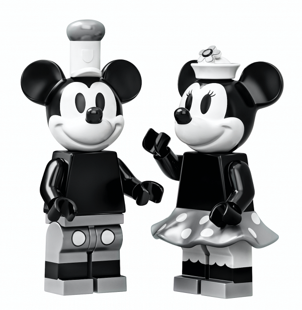 黑白米奇威利號汽船復刻版LEGO！還原迪士尼首部經典動畫米奇米妮船上奏樂場景