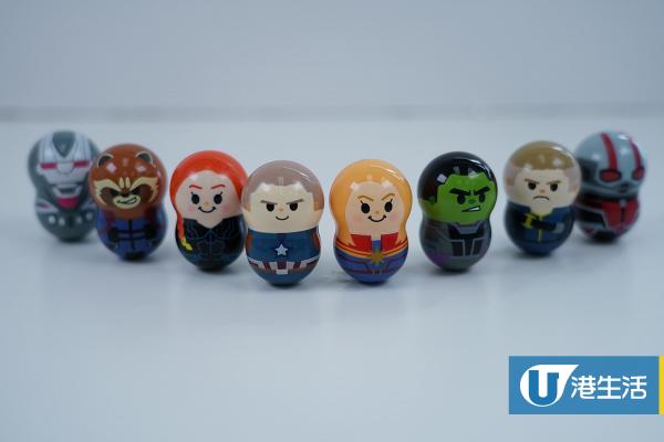 Marvel復仇者聯盟不倒翁扭蛋！8款Avengers角色 美國隊長/Captain Marvel/蟻俠