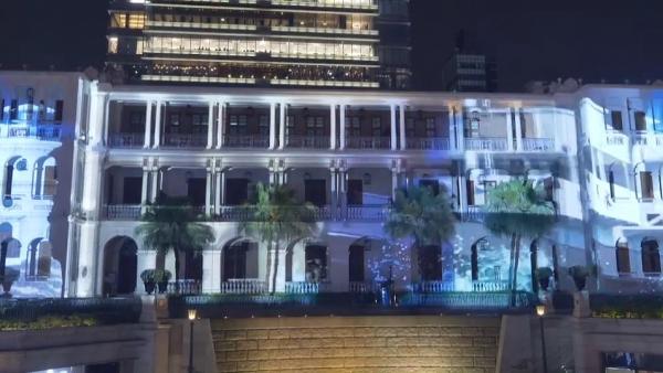 【尖沙咀好去處】1881公館免費睇3D光影表演 全新8分鐘彩色投影講香港歷史！