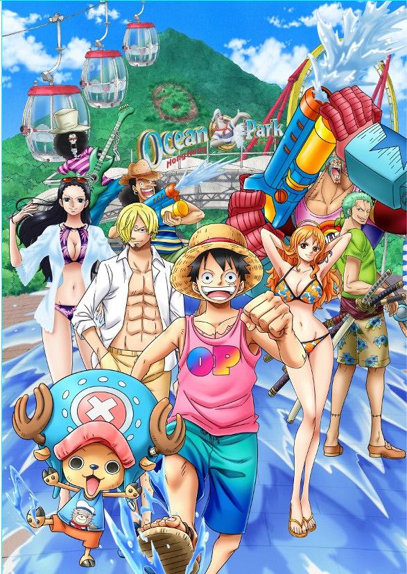 【海洋公園】海賊王夏水戰7月登陸海洋公園！One Piece影相位/美食/期間限定店