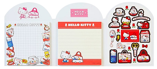 Hello Kitty便條紙$35.9(原價$45)