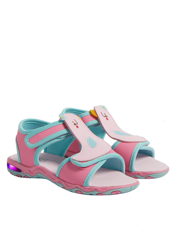巨嘴鳥涼鞋2(粉紅粉藍色) 原價$299 折後價$199