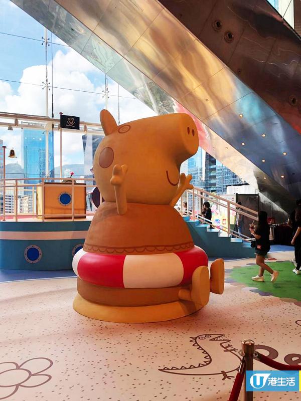 【暑假好去處】Peppa Pig沙灘派對登陸九龍灣！10呎高巨型沙雕裝置/期間限定店