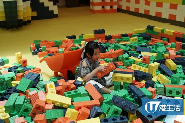 【暑假好去處】全港首個兒童創造館登陸荃灣！免費玩4000呎大型積木樂園