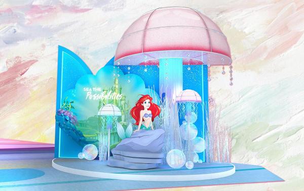 【暑假好去處】6大迪士尼公主登陸旺角！13呎高巨型影相位/期間限定店