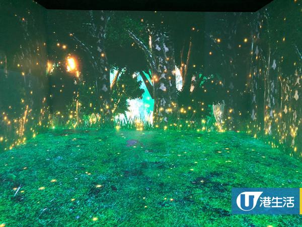 【馬灣好去處】全港首個大自然光影互動展館 極光/螢火蟲/瀑布/紅葉/海洋/森林