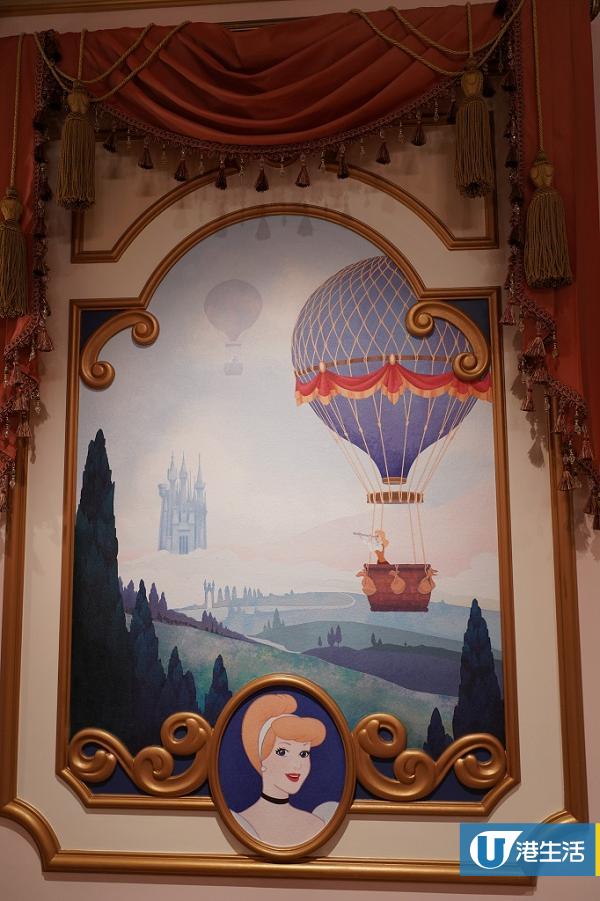 《仙履奇緣》灰姑娘（Cinderella）出生於工業革命的時代，當時的社會環境令灰姑娘有一個「勇於發夢」、追求夢想的個性，在嫁入皇室後她常常坐上熱氣球飛上天空，欣賞世界的美景。