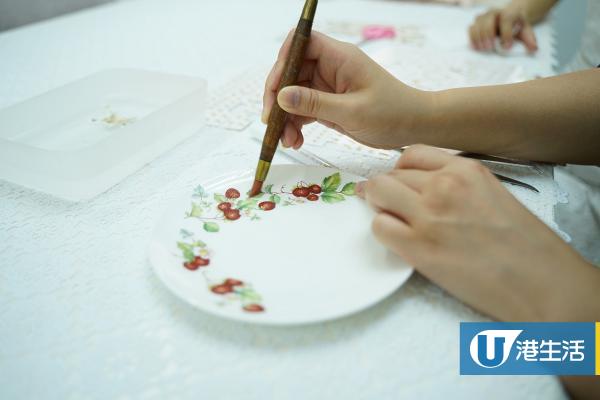 【尖沙咀好去處 】尖沙咀DIY陶瓷餐具 彩繪櫻花杯/近百款花紋圖案