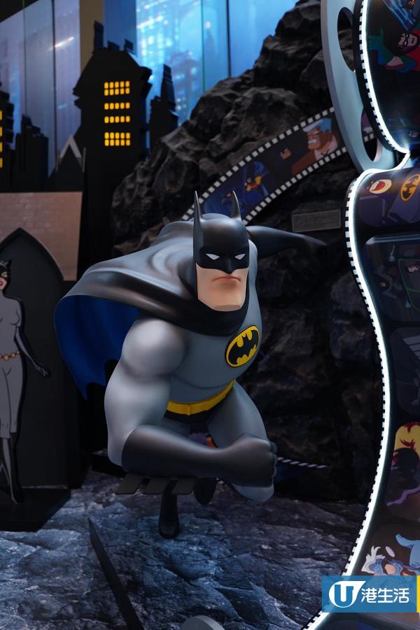 【暑假好去處】蝙蝠俠80周年展登陸尖沙咀 8大雕像1:1蝙蝠俠/羅賓、期間限定店