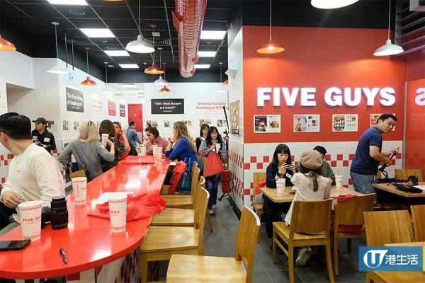 【K11 MUSEA】美國人氣漢堡店Five Guys開第2分店 即將進駐尖沙咀K11 MUSEA