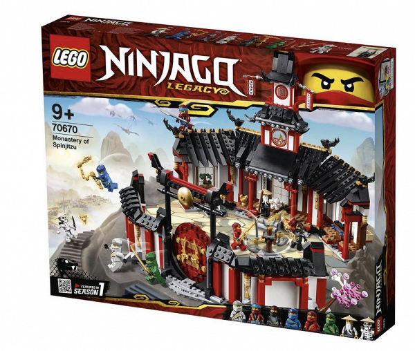 LEGO旋風忍術修道院（原價$769.9；減價$559.5）