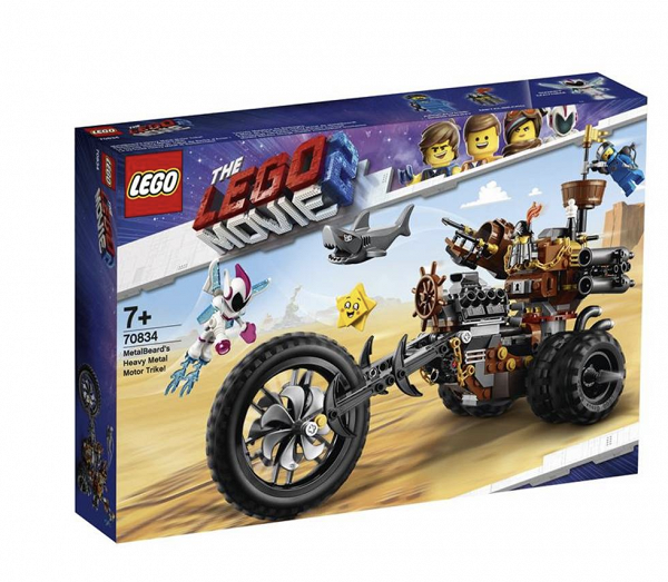 LEGO MetalBeard's Heavy Metal Motor Trike!（原價$599.9；減價$299.5）