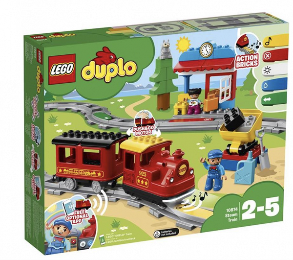 LEGO Steam Train（原價$549.9；減價$449.5）