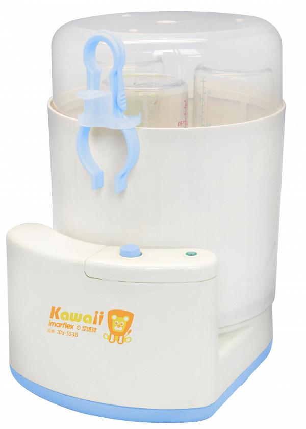 伊瑪牌 『KAWAII』雙瓶暖奶器(型號：IBS-MW2B)  建議零售價：HK$239 特價：HK$99 (41折)  (只限沙田/大埔/荃灣電器屋) 具榨汁、暖奶及加熱食物等功能 多段水溫設定，並可同時容納2個奶瓶  美國FDA食物級衛生材料製造