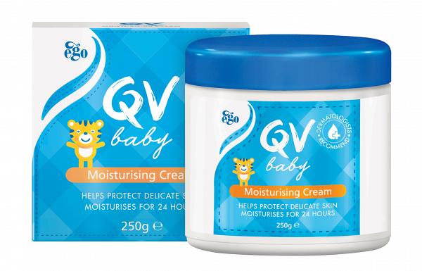 QV Baby保濕潤膚膏(250ml)   原價：HK$158 特價：買一送一
