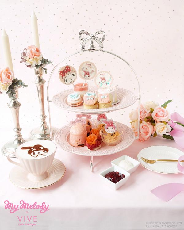 【中環美食】中環夢幻粉紅主題Café限定　MyMelody下午茶+卡通造型蛋糕登場