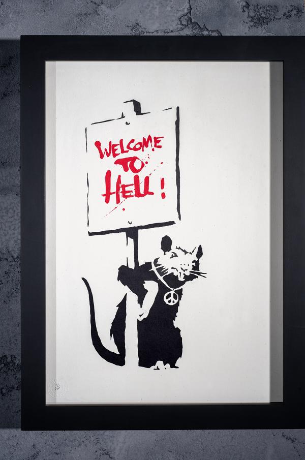 【九龍灣好去處】Banksy巡迴展覽12月登陸香港  睇勻70多件原創塗鴉！門票詳情