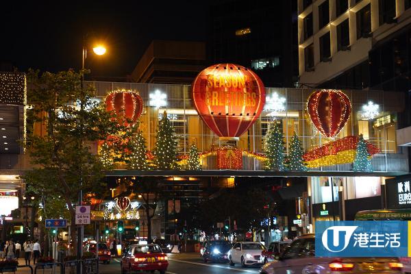 【聖誕好去處2019】尖沙咀聖誕燈飾亮燈 巨型LED燈牆/空中花海