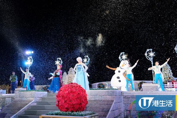【聖誕好去處2019】迪士尼樂園聖誕嘉年華！魔雪奇緣小鎮/聖誕新裝/飄雪舞會