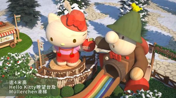 【聖誕好去處2019】Hello Kitty聖誕市集登陸屯門 6米高蝴蝶結聖誕樹/星光隧道
