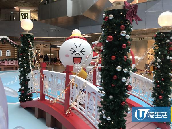【聖誕好去處2019】LINE FRIENDS聖誕登陸東涌！3.5米高雪人/粉色木屋/纜車