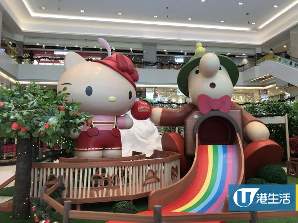 【聖誕好去處2019】Hello Kitty聖誕市集登陸屯門 4米高瞭望台/滑梯/星光隧道