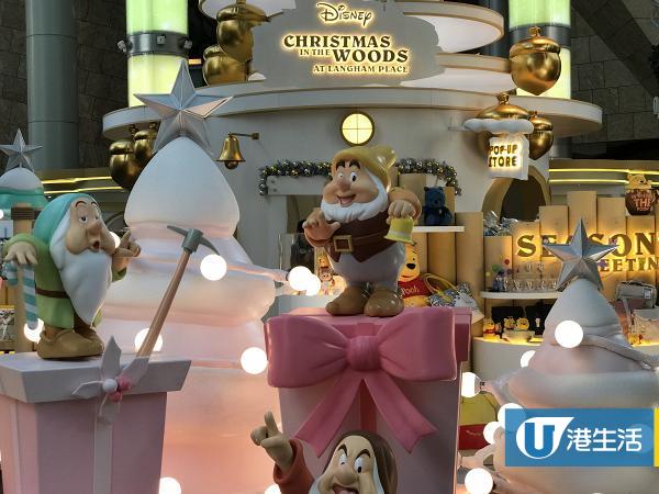 【聖誕好去處2019】迪士尼聖誕森林旺角登場！期間限定店/鋼牙大鼻/小鹿斑比