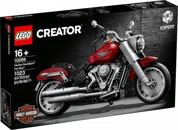 Creator系列10269 Harley-Davidson Fat Boy