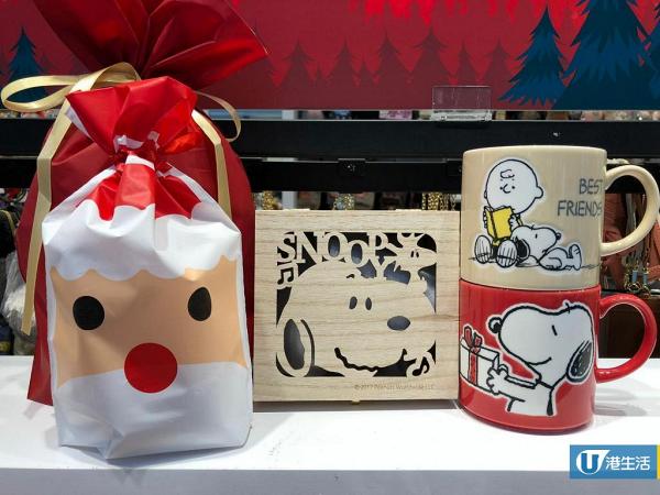 iroiro Snoopy陶瓷杯連木盒+保暖毛毯$199