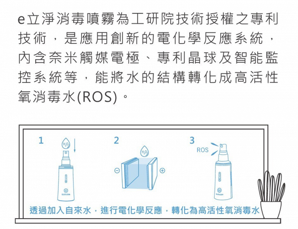 台灣推出消毒噴霧製造機！加清水15分鐘製作消毒水 殺滅流感/肺炎桿菌/腸病毒