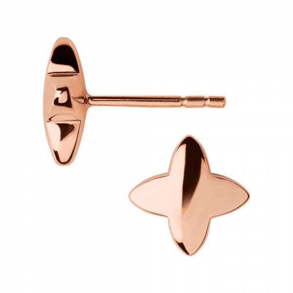 Links of London Splendour 18kt Rose Gold Vermeil Four-Point Star Stud Earrings $1200
