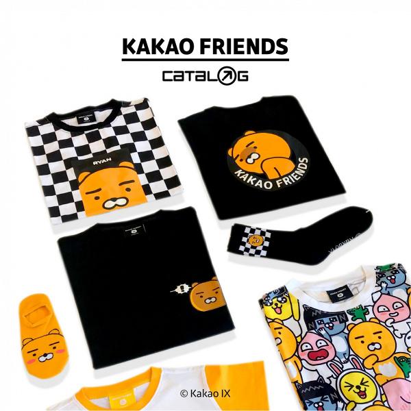 KAKAO FRIENDS聯乘CATALOG新系列！RYAN+APEACH卡通精品/服飾登場