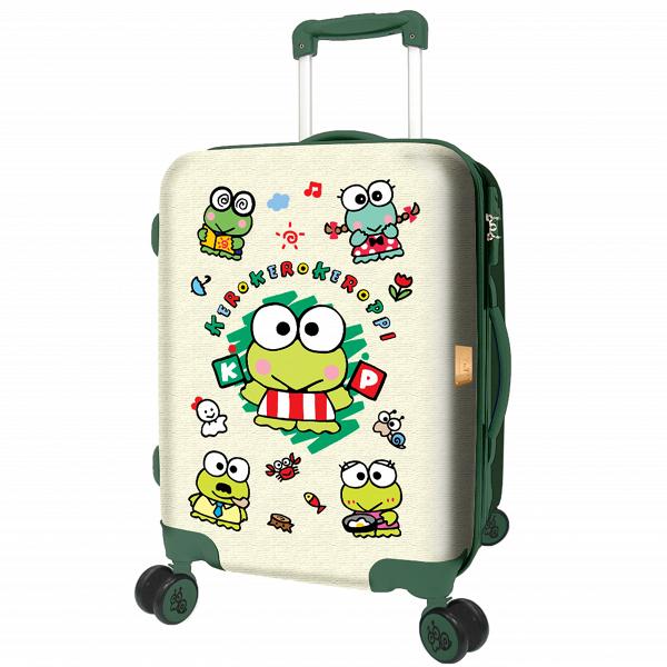 KEROKEROKEROPPI四輪拉桿喼(雙層防盜拉鏈) +行李收納袋套裝$899 (原價$3,050)(5月2日起限售)
