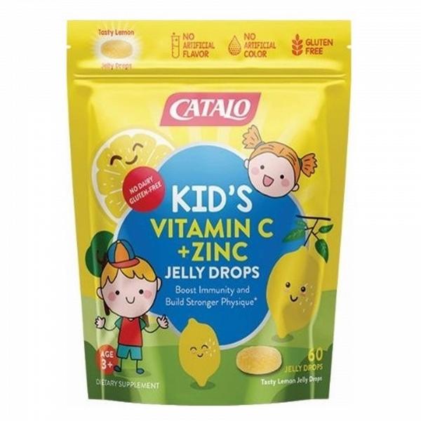 CATALO 兒童維C+鋅軟糖(60粒) 原價：HK$118 特價：HK$50 (42折) (限售500件)