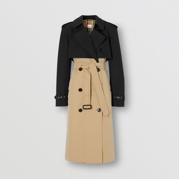 Two-tone Reconstructed Trench Coat $10500 (原價$21000)