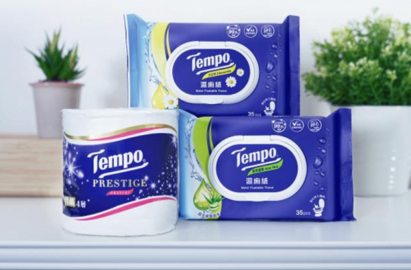 Tempo全新乾濕清潔紙巾組合 有效消滅99.9%細菌