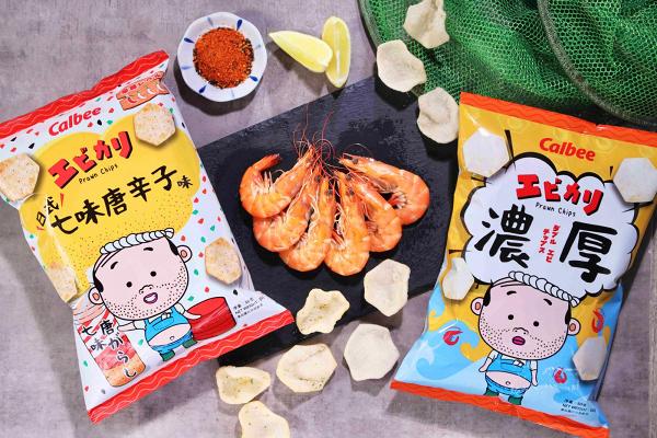 卡樂B推出全新兩款蝦之脆蝦片 特濃鮮蝦味/日式七味唐辛子味蝦片登場！