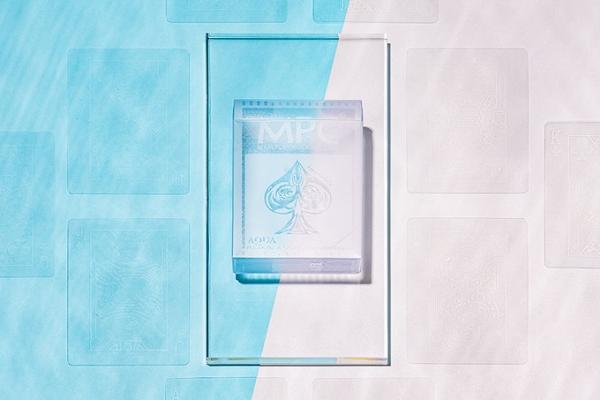 【網購優惠】Aqua Deck全透明撲克牌登場！香港買到 凸字壓紋設計透明版水晶啤牌
